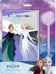 Διακάκης Frozen 2 Notebook 60 Sheets A5 Ruled with Lock Purple