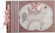 Nuova Vita Unicorn Guest Book Unicorn Pink Wooden