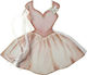 Nuova Vita Gästebuch Ballerina-Kleid Rosa