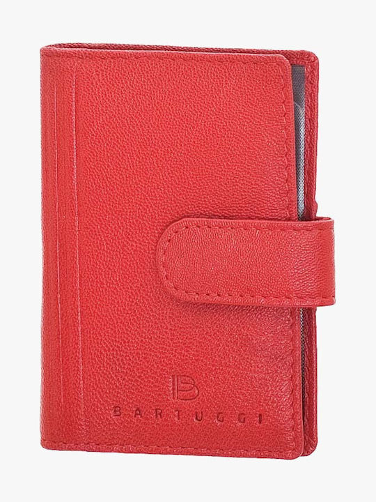 521-111 Leather Men's Wallet Cards Red