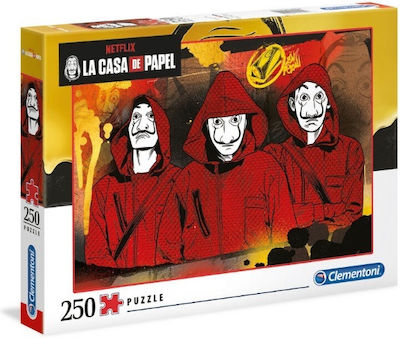 Kids Puzzle Netflix Casa De Papel 250pcs Clementoni