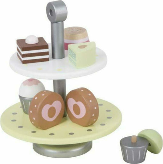 Classic World Tavă Cu Cupcakes Din Lemn Pentru 3+ Ani