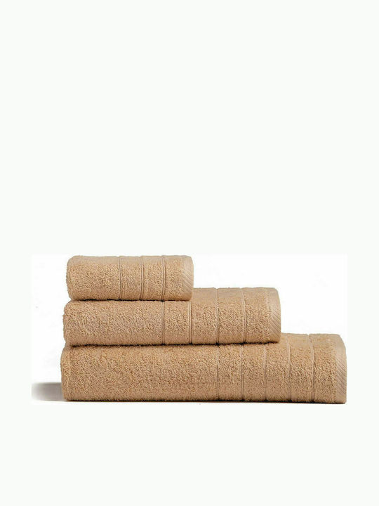 Melinen Bath Towel Fresca 70x140cm. Beige Weigh...