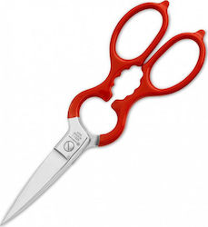 Wusthof Stainless Steel Kitchen Scissor 21cm Red