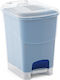 Kis Koral Bin S Waste Bin Plastic with Pedal Blue 10L