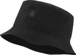 Jordan Υφασμάτινo Ανδρικό Καπέλο Στυλ Bucket Μαύρο