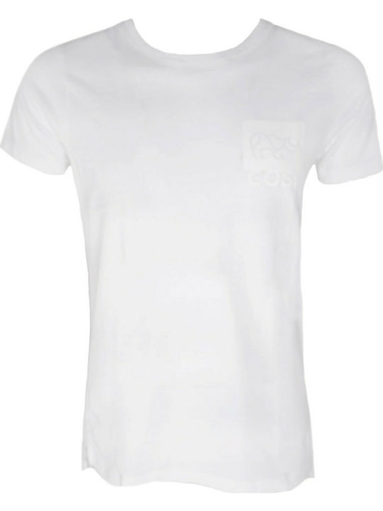 Cosi Jeans S20-103 Herren T-Shirt Kurzarm Weiß