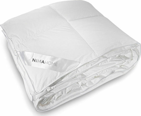 Nima Πάπλωμα Υπέρδιπλο Πουπουλένιο 240x220εκ. Basics Λευκό 580 GSM 11.5 togs