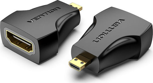 Vention Μετατροπέας micro HDMI male σε HDMI female 1τμχ AITB0