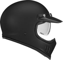 Nox Rout Seventy Full Face Helmet Μαύρο Matt NOX000KRA04