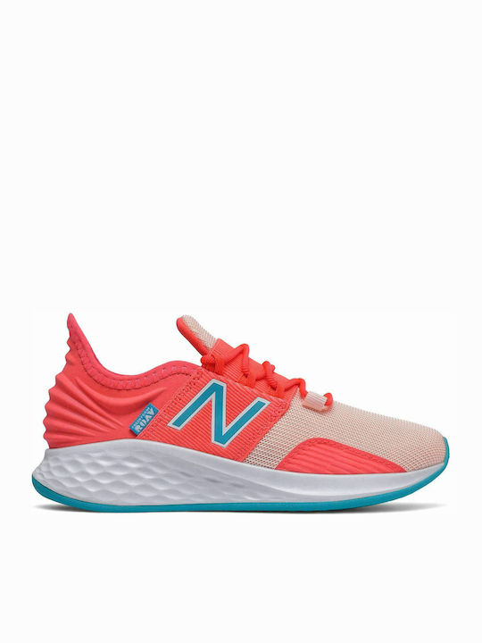 Fresh Foam Roav Αθλητικά Παιδικά Παπούτσια Running με Κορδόνια Ροζ
