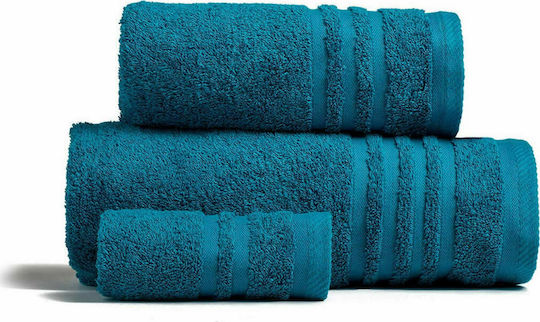 Melinen Facecloth Premio 50x100cm Petrol Weight 600gr/m²