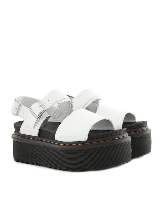 Dr. Martens Voss Quad Δερμάτινα Γυναικεία Σανδά...