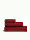 Melinen Facecloth Fresca 50x90cm Bordeaux Weight 500gr/m²