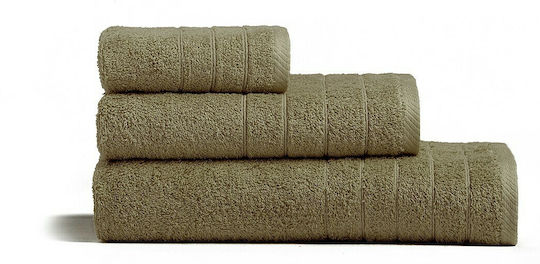 Melinen Bath Towel Fresca 70x140cm Olive Olive Weight 500gr/m²