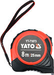 Yato Tape Measure with Auto-Rewind 25mm x 8m