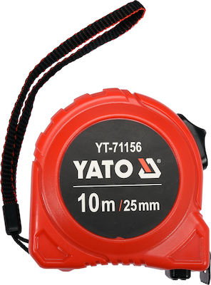 Yato Tape Measure with Auto-Rewind 25mm x 10m