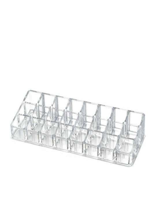 Kosmetikorganisator Mit Trennzeichen Transparent