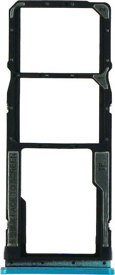 Sim Card Holder Μπλε για Redmi Note 9S