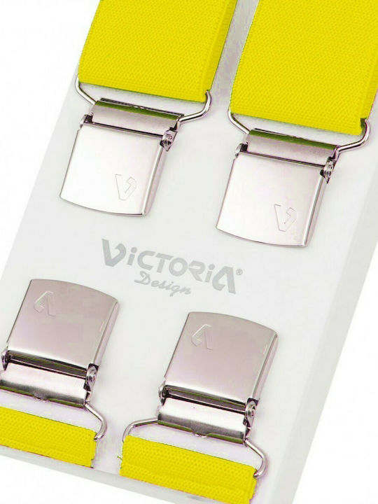 Victoria Suspender Monochrome Yellow