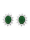 Earrings Lady - Earrings in green