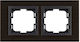 Mono Electric Switch Frame 2 Positions in Brown Color 500-008540161