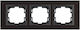 Mono Electric Switch Frame 3 Positions in Brown Color 500-008540162