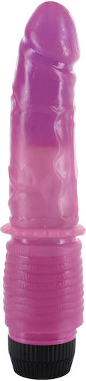Seven Creations Jelly Vibrator Ρεαλιστικός Δονητής 18.5cm Purple
