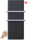 Radialight Icon 2B WiFi Electric Towel Rail with Glass Front 750W 95x45cm Gray