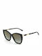 Jimmy Choo Rose/S Women's Sunglasses with Black Plastic Frame and Gray Gradient Lens