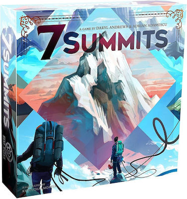 Deep Water Games Настолна Игра 7 Summits за 2-5 Играчи 12+ Години 7SUM01012995