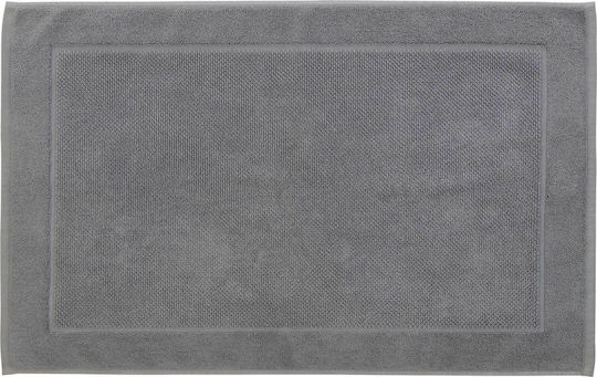 Marwa Hotel Bathroom Mat Gray 50x70cm