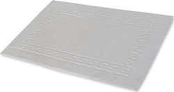 Mattex Hotel Bathroom Mat White 50x80cm with Weight 1350gsm