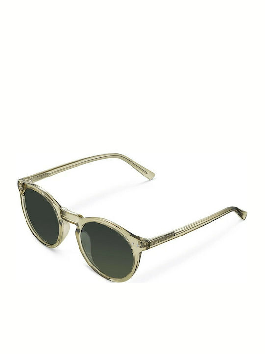 Meller Kubu Unisex Sunglasses with Horn-Rimmed ...