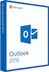 Microsoft Outlook 2016 Αγγλικά σε Ηλεκτρονική άδεια 543-01502