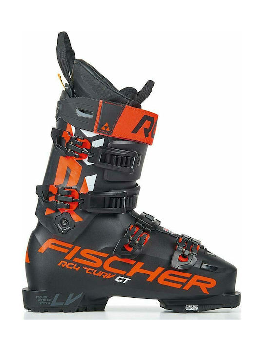 Fischer RC4 Curv GT 120 Vacuum Walk Unisex Ski Boots Black/Orange