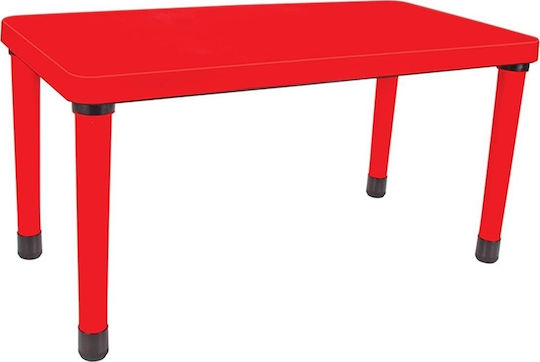Desk 60x120 Kids Desk Red Pilsan