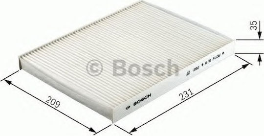 Bosch Activated Carbon Cabin Filter Volvo C30 / C70 / S40 / V50
