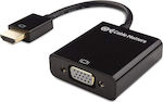 Μετατροπέας HDMI male σε VGA female (1000-42210069)