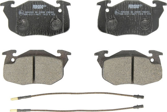 Ferodo Brake Pad Front 4pcs for Citroen Saxo Peugeot 106 / 205 / 305 / 306 / 309