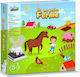 Crealign Stamps Stamps Animals Of The Farm for Children 4+ years old Years