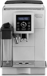 De'Longhi ECAM23.460.W Automatic Espresso Machine 1450W Pressure 15bar for Cappuccino with Grinder Silver