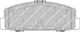 Ferodo Σετ Τακάκια Πίσω 4τμχ για Mazda 323 / 6 / 626 / Premacy