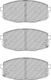 Ferodo Brake Pad Front 4pcs for Hyundai i30 Kia Carens / Ceed / ProCeed