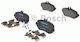 Bosch Σετ Τακάκια Εμπρός 4τμχ για Mercedes-Benz A Class W168 1997-2004