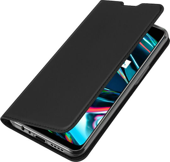 Dux Ducis Skin Pro Книга Изкуствена кожа Черен (Realme 7 Pro)