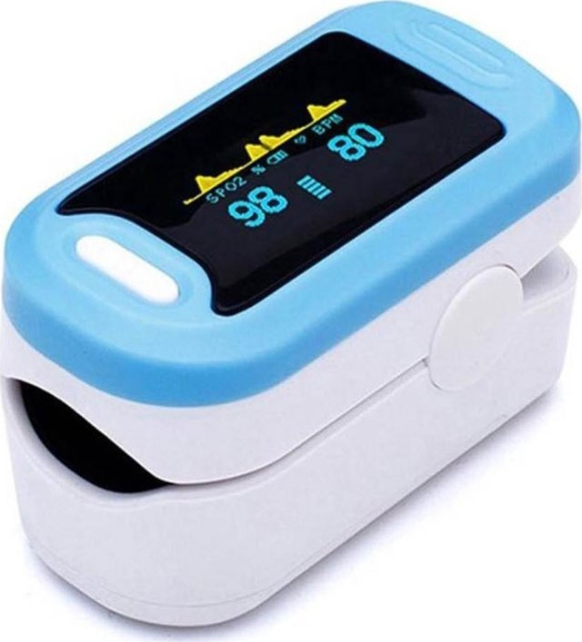 Yonker YK81A Fingertip Pulse Oximeter Blue Skroutz.gr