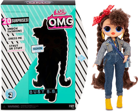 Giochi Preziosi O.M.G. Fashion Σειρά 2 Busy BB Κούκλα BUSY B.B. για 6+ Ετών