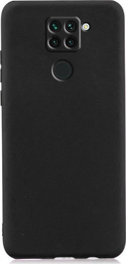 Sonique My Colors Back Cover Σιλικόνης Μαύρο (Redmi Note 9)