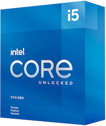 Intel Nucleu i5-11600KF 3.9GHz Procesor cu 6 nuclee pentru Socket 1200 în Caseta